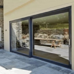 180 series sliding door with electrical shutter